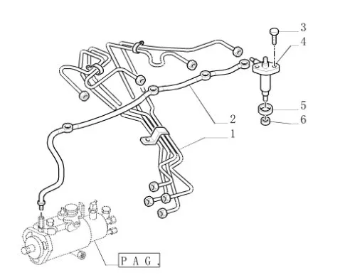 87801043 - Форсунка топливной системы